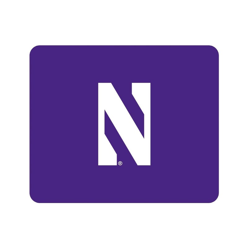 OTM Essentials Mouse Pad, Fabric, Northwestern University Standard/Classic Black - Image 4